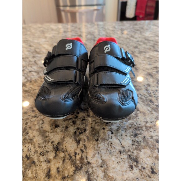 EUC Peloton cycling bike shoes with look delta cleats EU 38 US women's 7 - Picture 2 of 7